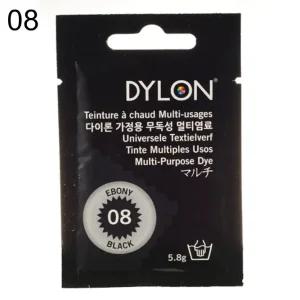 에보니블랙 1개 섬유염색 옷염색제 다이론염색약 다이론멀티염료 르픈다