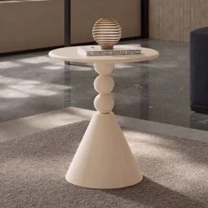 거실 쇼파 테이블 미니 소형 커피 금속 원형 버터 스타일 협상 소파 코너 철제 가장자리 등