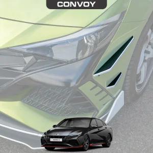 아반떼N 튜닝 범퍼 카나드 윙 프론트범퍼 에어댐 자동차용품 VER.2