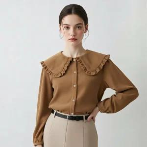 [샐리] 코듀로이세일러카라블라우스_I5D-CBL005