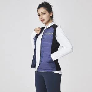 [미즈노][한정특가] 미즈노 여성 하이브리드 피치기모 구스 다운 조끼 베스트 32YE080012