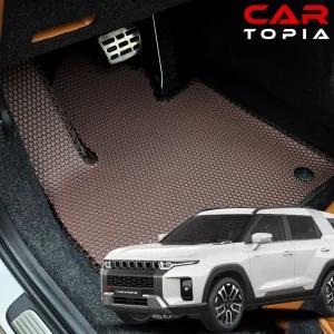 더뉴 토레스 벌집매트 TPE 카매트 자동차 발판 하이브리드 가솔린 용품