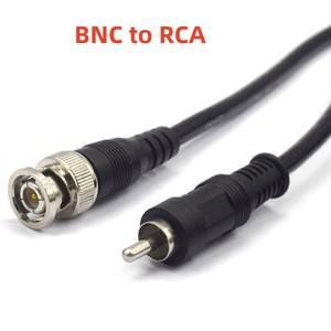BNC - RCA Lotus 헤드 케이블 q9 모니터링 비디오 점퍼 AV 레코더 연결 TV
