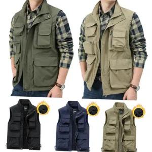 강브로 고급 작업조끼 회사 단체복 유니폼 택배 스텝 봄 가을 겨울 조끼