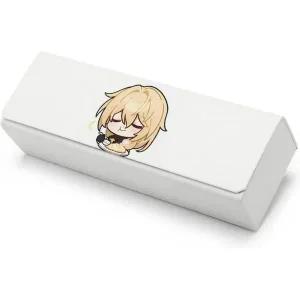 7835795 남자 안경집 고급 안경통 안경케이스 나찰설 붕괴 스타레일 안경 케이스 경량 닦이 부착 가죽 수납