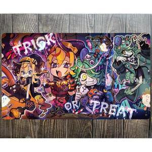 유희왕 카드 유희왕 플레이매트 트릭 오어 트리트 패드 YGO