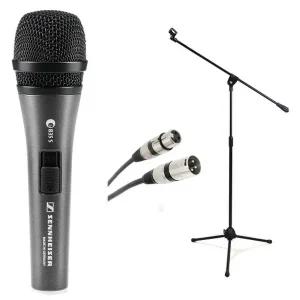 젠하이저 유선 마이크 e835-s + XLR-XLR 케이블5M + 국산 스탠드S3B