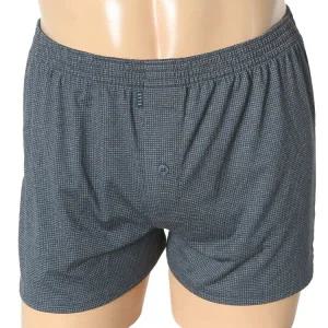 [롯데백화점]엘르이너웨어 남성 프리즈 마인팅 하운드투스 사각팬티(ECMTK744GR)