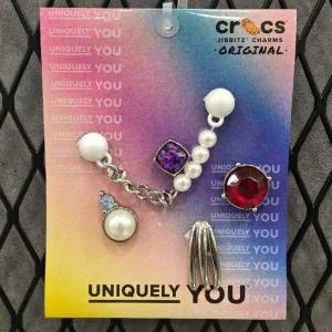 [크록스] 매장 HC02 펑키 메탈 보석 5개 SET JIBBITZ 신발 꾸미기 악세사리 참 파츠 100 (S42512219)