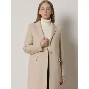 [쉬즈미스]포멀한 울 베이직 싱글 코트 택가격 398000원 _P410094555