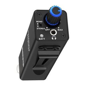모노/스테레오 스위치, 음악가용 개인 IEM 시스템, 무대 및 녹음 기능이 있는 밴드팝 P2 휴대용 인이어 모니터 앰프