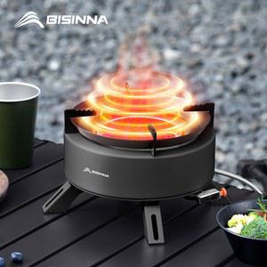 미니 버너 BISINNA 야외 캠핑 가스 스토브 3200W 고출력 적외선 휴대용 경량 분할 유형 피크닉 하이킹