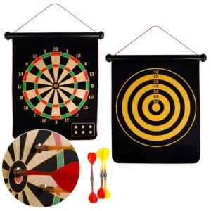 롤다트 중형 안전한 대형 자석 양면 마그네틱 다트핀