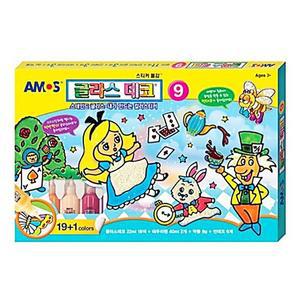 아모스글라스데코 9번 20색 - 41817 아이클레이 문구 물풀