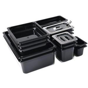 [3개구성] 서브웨이 2 2인치뚜껑 블랙밧드 PC 인치뚜껑 냉장고 정리 PC블랙밧드 1 토핑 미포함 보관용기