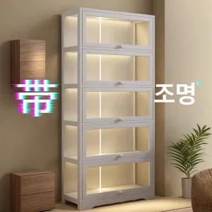 아크릴 피규어 장식장 특대형 전시장 투명 쇼케이스 거치대 전시 디스플레이 라부부