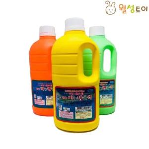 월성 비눗방울액 (1리터) (랜덤1개)비누놀이 어린이 비눗 리필 야외용장난감