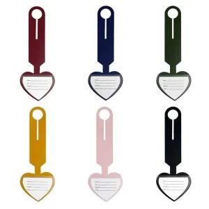 여행가방용품 가방이름택 캐리어 하트 네임텍