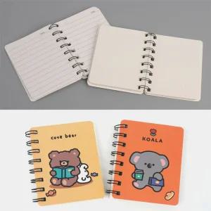 생활의 미쁨 귀여운 일러스트 포켓 메모 수첩 미니일기장