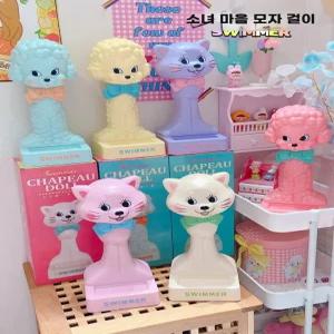 스위머 장식인형 모자걸이 인형 장식품 4종 소품 빈티지