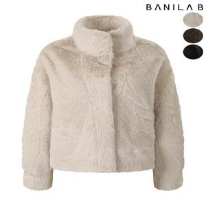 [바닐라비]여성 하이넥 에코퍼 자켓