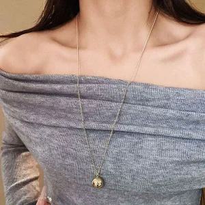 [골드스마일]악세서리 패션 목걸이 골드 긴목걸이 우정목걸이 긴 여성