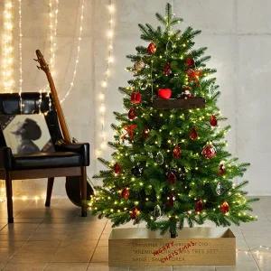 1.2m 딥그린 PE 크리스마스트리 장식 전구 풀세트 보관가방 증정