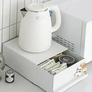 싱크대 미니 선반 주방 수납 서랍장 슬라이딩 선반 수납함 정리함 테이블 보관함 다용도 수납장 캡슐