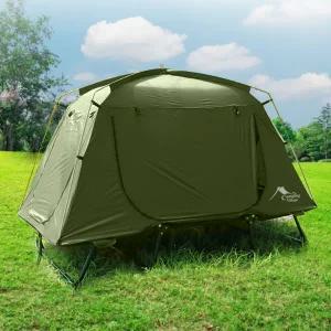 캠핑 코트 텐트 접이식 침대형 백패킹 1인용 코트 텐트 휴대용 야외