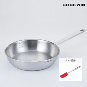 쉐프윈 스텐팬 316커퍼코어 26cm 소테팬+실리콘 스파츄라