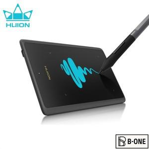 Huion 그래픽 태블릿 드로잉 초박형 서명 패드, C 타입, 안드로이드 폰, 윈도우 PC와 쉽게 연결, 4x2.6 인