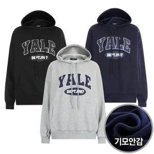 [샵앤] 여성 국산 방한 예일 기모 후드 티셔츠 ODA-WSH-20130