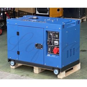 1/3상 휴대용 디젤 발전기 3kva 10kw 12kva 저소음 공랭식 가정용