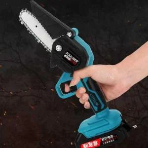 소형 전기톱 미니 6인치 목공 휴대용 체인톱 전정 전동톱