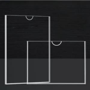 A4 부착용 꽂이판 이중 투명 아크릴 알림판 게시판 월프레임 양면 A4게시판