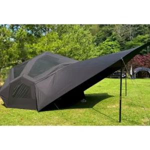 쿠디 에어텐트 면텐트 베스토나 대형 가족 4인 블랙