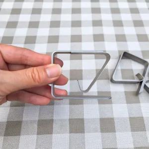 스텐 테이블보 고정 클립 식탁보 고정핀 1P 테이블 책상 주방 카페 파티