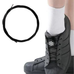 운동화 다이얼 와이어 신발끈 무매듭 클립