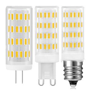 10개 조광 가능 ACDC12v 24v G4 G9 E14 BA15D LED 전구 3000k 자연 백색 5w 자동차 보트 선박 트럭 소형 플