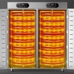 동결건조기계 곡물 버섯 업소용 식품건조기 16단/2팬/30-100도 대형 회전 스텐