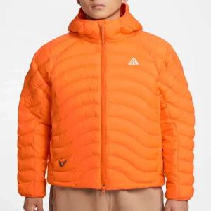 나이키 ACG 라바 플로우 써마핏 ADV 오렌지 경량패딩 HJ3736-819