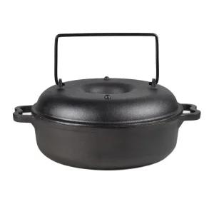 무수분냄비 고구마 직화 구이 무쇠 화덕 군옥수수 쿠커 옥수수 가정용 그릴 다용도 구형