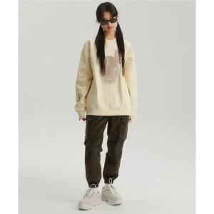 라이프워크 여성 LW1 코듀로이 카고 조거팬츠 LW214WL716_KG