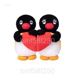  핑구 핑가 하트 인형 커플 키링 가방 고리 열쇠고리 두개 세트