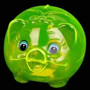 왕대형 저금통 그린 인테리어 장식 돼지 팬시 소품