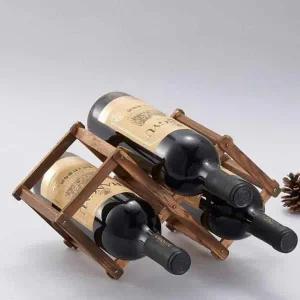 접이식 와인 보관대 수납 선반 진열대 다용도 거치대