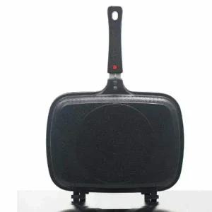 [골드스마일]티타늄 양면 그릴팬 대형 후라이팬 용기 다용도 조리팬