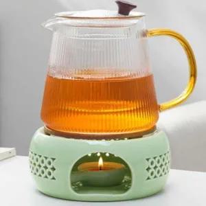 [골드스마일]도자기 차 온열기 티워머 차용품 받침대 테이블 장식용품