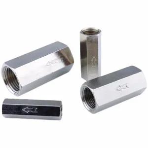 호환  공기 체크 밸브 단방향 황동 밸브 공기 압축기 파이프 피팅 어댑터 14 OD 호스 6mm 8mm 10mm