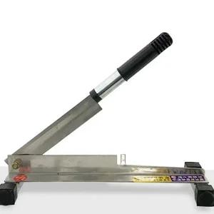 떡 썰기 기계 식재료 업소용 약재 떡 절단기 김치 고기 가정용 다용도 수제작 국산 손칼 주방 스텐 식칼